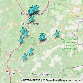 Mappa Via Giovanelli, 38033 Cavalese TN, Italia (17.259)