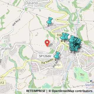 Mappa Via Giovanelli, 38033 Cavalese TN, Italia (0.551)