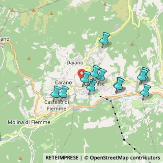 Mappa Via Giovanelli, 38033 Cavalese TN, Italia (1.7625)