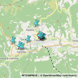 Mappa Pzza C Battisti, 38033 Cavalese TN, Italia (1.07727)