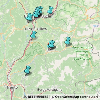 Mappa Via Muratori, 38033 Cavalese TN, Italia (18.5)