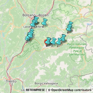 Mappa Pzza C Battisti, 38033 Cavalese TN, Italia (12.74667)