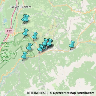 Mappa Pzza C Battisti, 38033 Cavalese TN, Italia (5.08667)