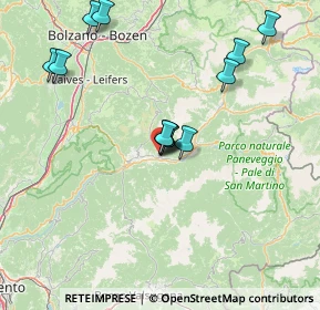 Mappa Via Stava, 38038 Tesero TN, Italia (14.39417)