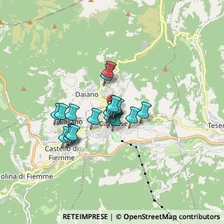 Mappa Via Revignana, 38033 Cavalese TN, Italia (1.21579)