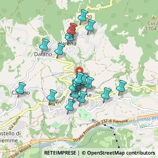 Mappa Via Revignana, 38033 Cavalese TN, Italia (0.8505)