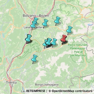 Mappa Via Revignana, 38033 Cavalese TN, Italia (10.3665)