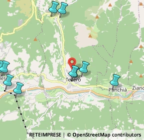 Mappa 38038 Tesero TN, Italia (2.80083)