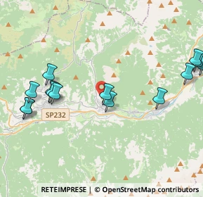 Mappa 38038 Tesero TN, Italia (4.84714)