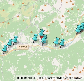 Mappa 38038 Tesero TN, Italia (4.33077)