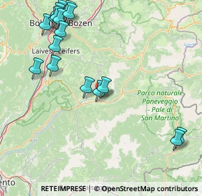 Mappa 38038 Tesero TN, Italia (20.21471)