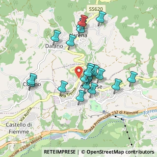 Mappa Piazza 12 Partigiani, 38033 Cavalese TN, Italia (0.8235)