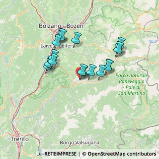 Mappa SS Nord, 38033 Cavalese TN, Italia (12.71722)