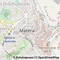 Mapa Matera