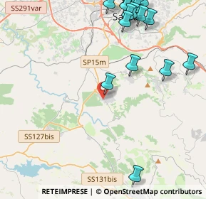 Mappa Via Nino Giagu de Martini, 07049 Usini SS, Italia (6.398)