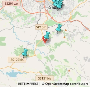 Mappa Via Nino Giagu de Martini, 07049 Usini SS, Italia (6.60611)