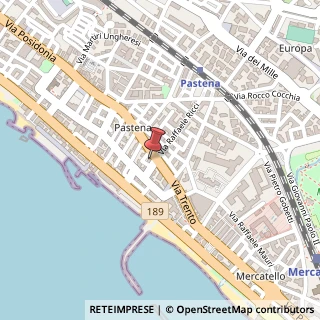 Mappa Via Trento, 55, 84129 Salerno, Salerno (Campania)