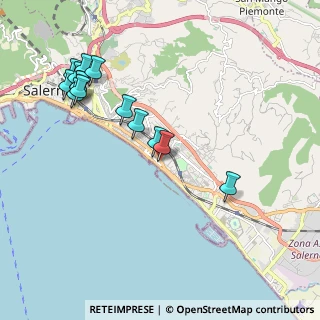 Mappa Via Matteo Avallone, 84129 Salerno SA, Italia (2.33857)