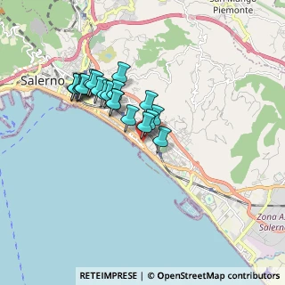 Mappa Via Avallone Matteo, 84129 Salerno SA, Italia (1.572)