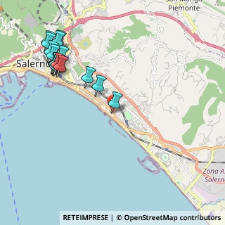 Mappa Via Matteo Avallone, 84129 Salerno SA, Italia (2.71)