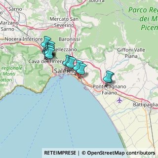 Mappa Via Lama Giovanni Bernardo, 84129 Salerno SA, Italia (6.80647)