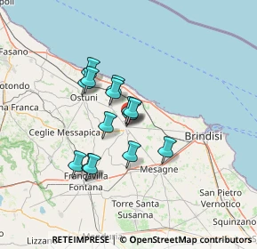 Mappa Via Giovanni Gentile, 72019 San Vito dei Normanni BR, Italia (10.71786)