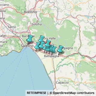 Mappa Via Vittorio Emanuele, 84090 Montecorvino Pugliano SA, Italia (8.01077)