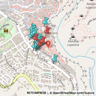 Mappa Rione Casalnuovo, 75100 Matera MT, Italia (0.178)