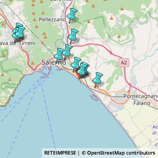 Mappa Lungomare Colombo, 84129 Salerno SA, Italia (4.22077)