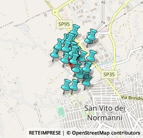 Mappa Via Antonio Lo Re, 72019 San Vito dei Normanni BR, Italia (0.23)