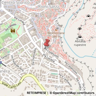 Mappa Via Casalnuovo, 40, 75100 Matera, Matera (Basilicata)
