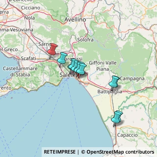 Mappa Via Luigi Angrisani, 84132 Salerno SA, Italia (10.89)