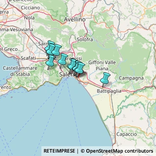 Mappa Via Luigi Angrisani, 84132 Salerno SA, Italia (8.89077)
