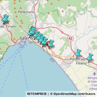 Mappa Via Luigi Angrisani, 84132 Salerno SA, Italia (4.24462)