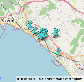 Mappa Via Loria Vincenzo, 84131 Salerno SA, Italia (0.85182)