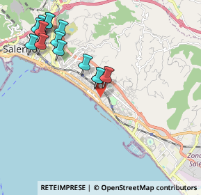 Mappa Via Loria Vincenzo, 84131 Salerno SA, Italia (2.48214)