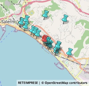 Mappa Via Loria Vincenzo, 84131 Salerno SA, Italia (1.4635)