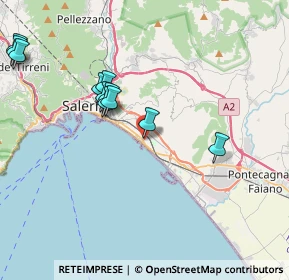 Mappa Via Loria Vincenzo, 84131 Salerno SA, Italia (4.40091)