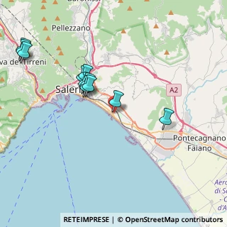 Mappa Via Loria Vincenzo, 84129 Salerno SA, Italia (4.40091)