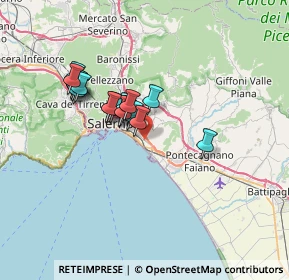 Mappa 84132 Salerno SA, Italia (5.96278)