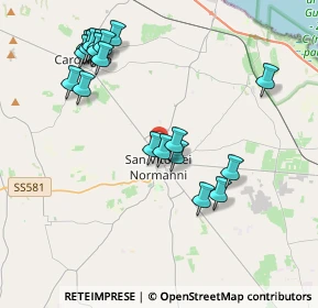 Mappa Via Antonio Francavilla, 72019 San Vito dei Normanni BR, Italia (4.5725)