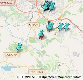 Mappa Via Uri, 07049 Usini SS, Italia (4.9975)