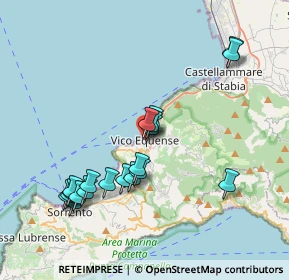 Mappa Corso Umberto I, 80069 Vico Equense NA, Italia (4.1085)