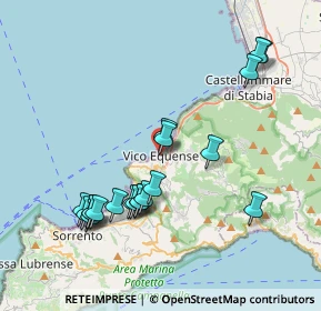 Mappa Corso Umberto I°, 80069 Vico Equense NA, Italia (4.281)