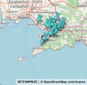 Mappa Corso Umberto I, 80069 Vico Equense NA, Italia (11.01778)