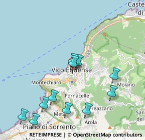 Mappa Via discesa vico, 80069 Vico Equense NA, Italia (2.31636)