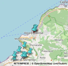 Mappa Via discesa vico, 80069 Vico Equense NA, Italia (2.51727)