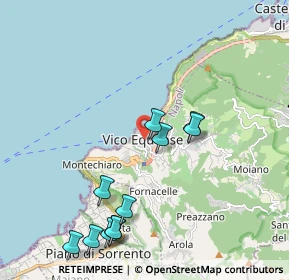 Mappa Via Canale, 80069 Vico Equense NA, Italia (2.37455)