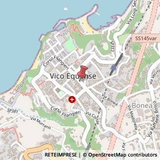 Mappa Via Roma, 16, 80069 Vico Equense, Napoli (Campania)