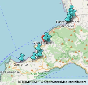 Mappa Via Canale, 80069 Vico Equense NA, Italia (4.27733)